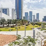 Families & Groups Paradise - 3 Min Walk To Reem Central Park And Beach - 10 People - Big Balcony - High Floor